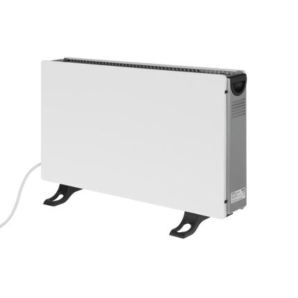 Elektrische Kachel tot 2000W - Convectorkachel - Radiator - Ingebouwde Thermostaat - LCD Display - Timer Functie - Wit