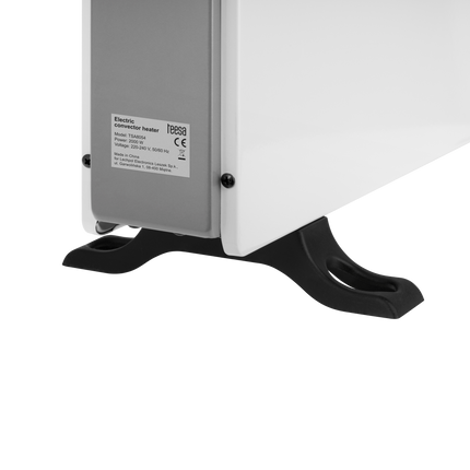 Elektrische Kachel tot 2000W - Convectorkachel - Radiator - Ingebouwde Thermostaat - LCD Display - Timer Functie - Wit
