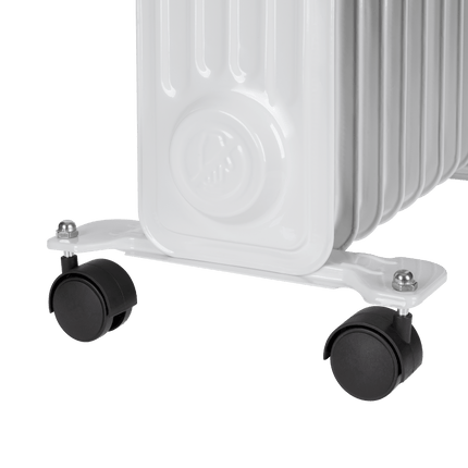 2de kansje Teesa TSA8049 Elektrische olieradiator 11 ribben 2500 W met thermostaat en 3 warmtestanden
