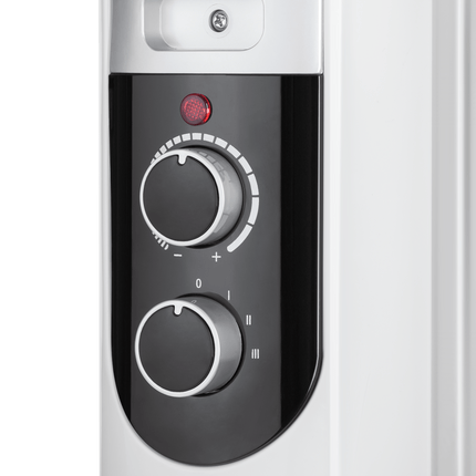 2de kansje Teesa TSA8049 Elektrische olieradiator 11 ribben 2500 W met thermostaat en 3 warmtestanden