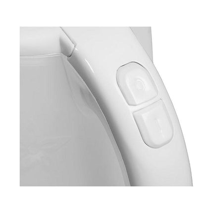 Lafe Elektrische Reis Waterkoker 0.6 Liter - Inclusief 2 Kopjes en Lepels - Kleine Waterkoker Voor Camping of Caravan Klein Formaat - 600W - Wit