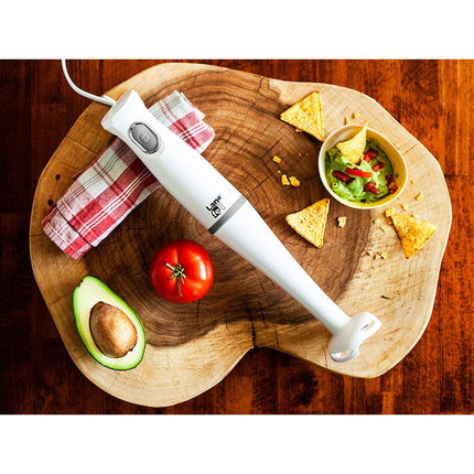 Lafe BRK-004.2 staafmixer met RVS mes 200W wit