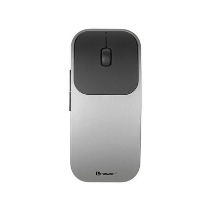 Tracer RF Nano Draadloos Toetsenbord en Stille Membraan Muis Set - QWERTY - Slank Design - Zwart/Grijs
