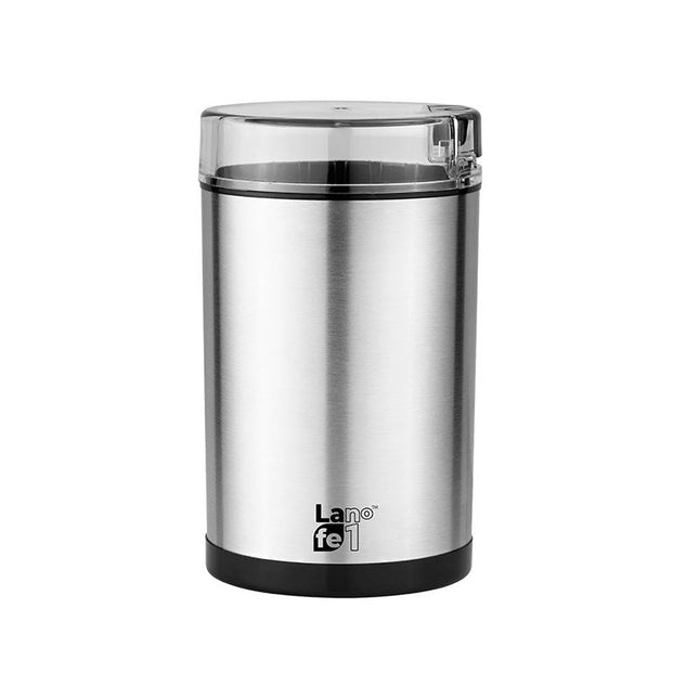 Lafe MKB-006 elektrische koffiemolen / bonenmaler 150W RVS behuizing, mes en maalkamer