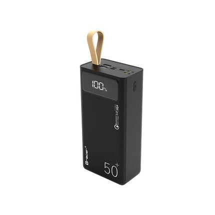 Powerbank met Snelle Laadfunctie Externe Batterij 50000mAh Quick Charge QC3.0 + Power Delivery PD20W + SCP + Vooc Oppo 2 x USB 2.0 USB-C