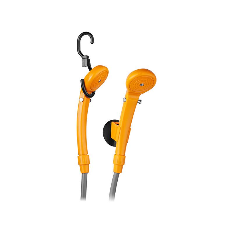 Begonia Draagbare campingdouche, campingdouche, douchekop met pomp, douche voor camping met oplaadbare accu voor camping, reizen, tuin, huisdierreiniging, strand (oranje Begonia Draagbare campingdouche, campingdouche, douchekop met pomp, douche voor camping met oplaadbare accu voor camping, reizen, tuin, huisdierreiniging, strand (oranje