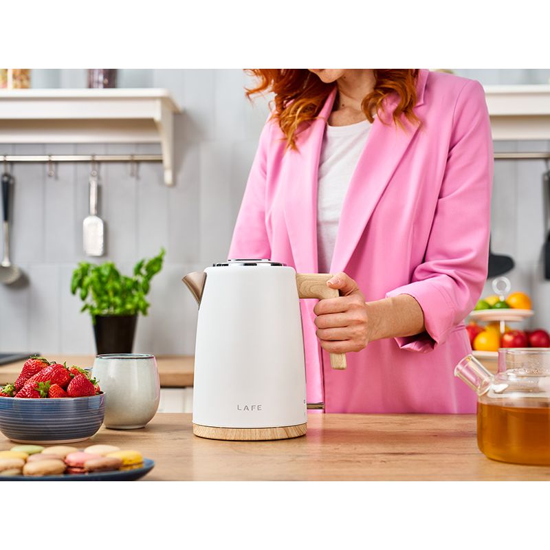 Lafe Scandi Waterkoker 1,7L – Scandinavisch Design – RVS – 2200W Lafe Scandi Waterkoker 1,7L – Scandinavisch Design – RVS – 2200W