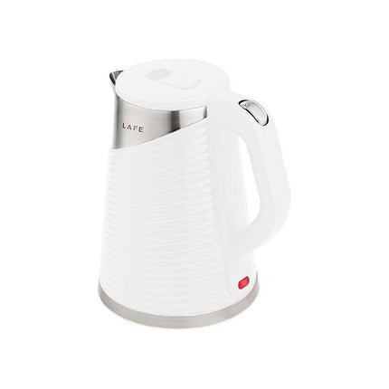 Lafe Dubbelwandige Elektrische waterkoker Cool Touch Elegant Wit 1,8L 1800W