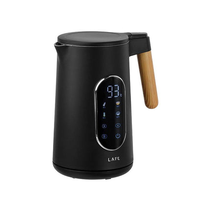 Lafe KettleX Pro Dubbelwandige Elektrische Waterkoker Met Temperatuurregeling 1.7L 2200W - Zwart