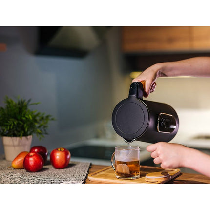 Lafe KettleX Pro Dubbelwandige Elektrische Waterkoker Met Temperatuurregeling 1.7L 2200W - Zwart