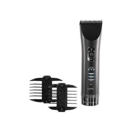 Lafe MasterTrim Haar- en Baardtrimmer - Tondeuse Mannen Pro - Trimmer voor Hoofd & Baard - 2 Opzetstukken 4 Standen - Zwart