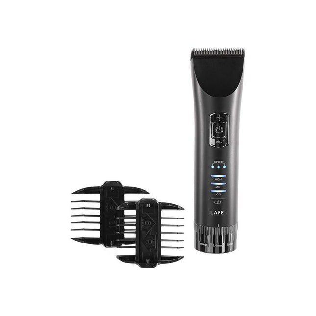 Lafe MasterTrim Haar- en Baardtrimmer - Tondeuse Mannen Pro - Trimmer voor Hoofd & Baard - 2 Opzetstukken 4 Standen - Zwart