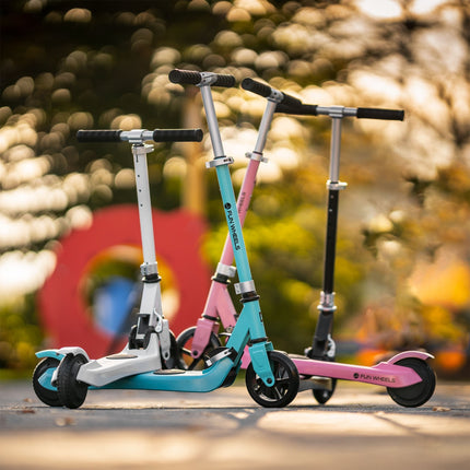Elektrische Step voor Kinderen vanaf 6 Jaar – 12 km/u – 100W – Wit
