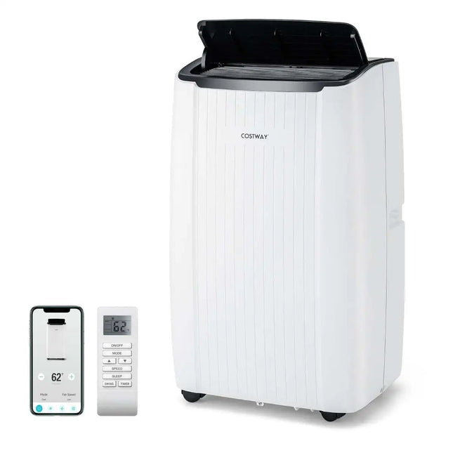 Mobiele Airco 12000 BTU met Wifi & Verwarming – Voor Ruimtes 25-35 m² – Airconditioner met Afstandsbediening
