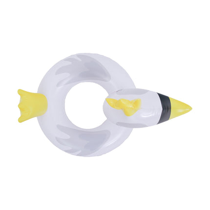 Sunclub Opblaasbare Zwaan Zwemband Voor Kinderen – Witte Pool Float – Opblaasbare Zwemband Voor Zwembad & Strand – 45 cm