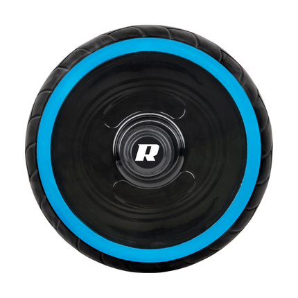 Rebel Active Fitness Roller Ab Roller Enkel Wiel - Buikspierwiel - Trainingswiel - Incl Kniemat - Ab Wheel - Buikspierwiel - Zwart