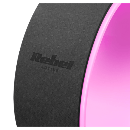 Rebel Active Yogawiel - Yoga Wheel - Yoga Accessoire - Pilates -  Paars 11 x 32 cm