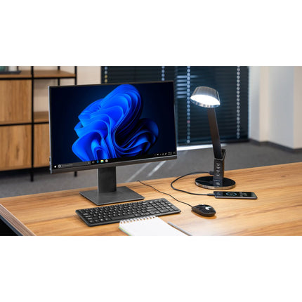 Rebel LED Bureaulamp met USB poort  - USB Charging - 7 Watt - 48 LED's - 3 Kleuren Licht - KOM1008