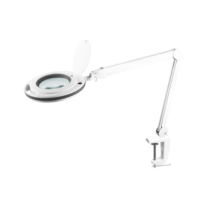 Rebel LED tafellamp met vergrootglas en verstelbare arm voor tafelmontage 5D 10W 6500K wit