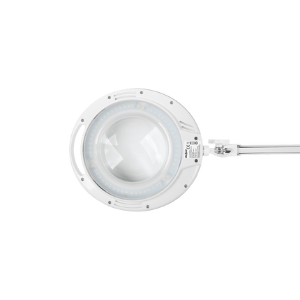 Rebel LED tafellamp met vergrootglas en verstelbare arm voor tafelmontage 5D 10W 6500K wit