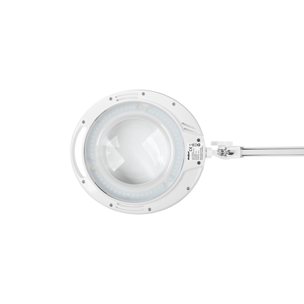 Rebel LED tafellamp met vergrootglas en verstelbare arm voor tafelmontage 5D 10W 6500K wit