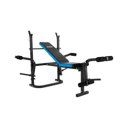 Rebel Active Verstelbare Multifunctionele Halterbank - Trainingsbank - Fitnessbank - Bench Press - Verstelbaar - Inklapbaar