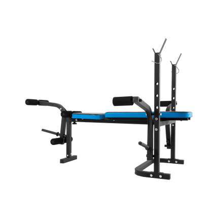 Rebel Active Verstelbare Multifunctionele Halterbank - Trainingsbank - Fitnessbank - Bench Press - Verstelbaar - Inklapbaar