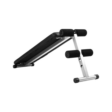 Rebel Active Schuine Trainingsbank Buikspierbank Fitness Workout Bank - Zwart