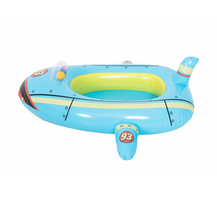 Sunclub Opblaasbare Kinderboot Vliegtuig – Zwembadboot Kinderen 3-4 Jaar – Opblaasbaar Waterspeelgoed – Zwembad & Strand