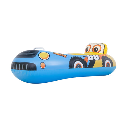Sunclub Opblaasbare Zwembadboot Kinderen – Opblaasbare Kinderboot Raceauto 80 cm – Zwembad Speelgoed Voor Kinderen 3-4 Jaar