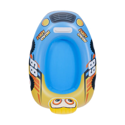 Sunclub Opblaasbare Zwembadboot Kinderen – Opblaasbare Kinderboot Raceauto 80 cm – Zwembad Speelgoed Voor Kinderen 3-4 Jaar