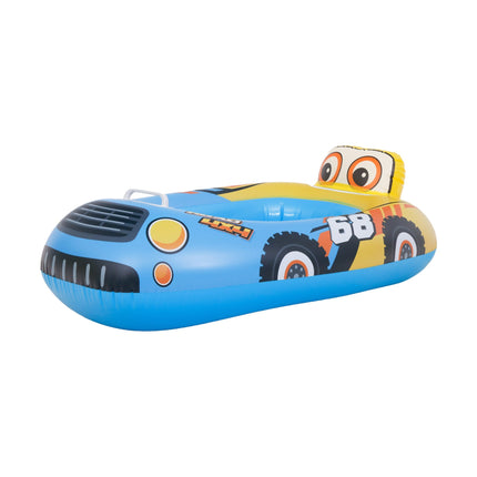 Sunclub Opblaasbare Zwembadboot Kinderen – Opblaasbare Kinderboot Raceauto 80 cm – Zwembad Speelgoed Voor Kinderen 3-4 Jaar