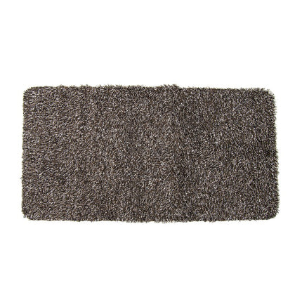 Magic mat extreem absorberende schoonloopmat met antislip 75 x 45 x 4 cm bruin