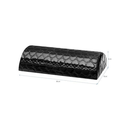 Activeshop Manicure Kussen - Armsteun Nagelstyliste Handkussen - Manicure Tafel Kussen - Hartjesmotief Zwart