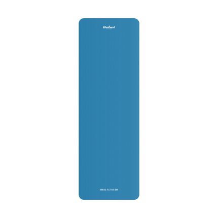 Rebel Active Gymnastiekmat voor Yoga, Pilates, Fitness 183 x 61cm - 1,5cm extra dik - Yoga- en Fitnessmat - Blauw