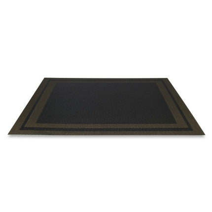 Placemats Set 6 Stuks 30x45 cm – Bruin Taupe – Afwasbare Kunststof Placemats – Hittebestendig