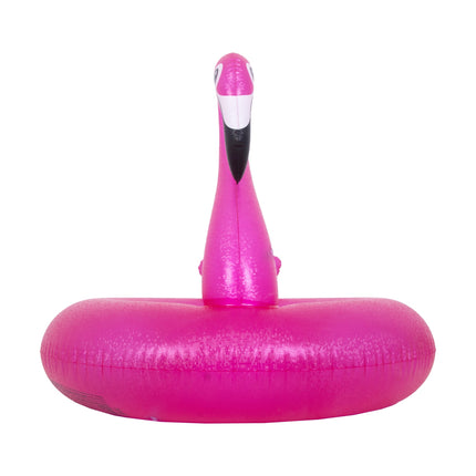 SunClub Opblaasbare Flamingo Zwemband XXL – Roze – Opblaasbare Zwemband Voor Zwembad & Strand – PVC