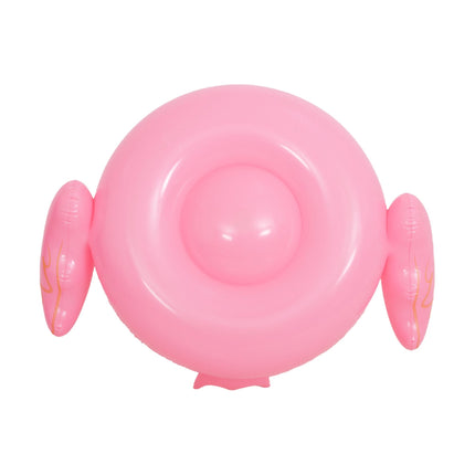 Sunclub Flamingo Zwemband XXL – Opblaasbare Flamingo Zwembadring met Handgrepen