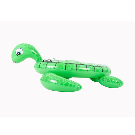 SunClub Schildpad Zwemband XXL – Opblaasbare Schildpad Zwemring 134 cm – Met Handgrepen – Max. 100 kg