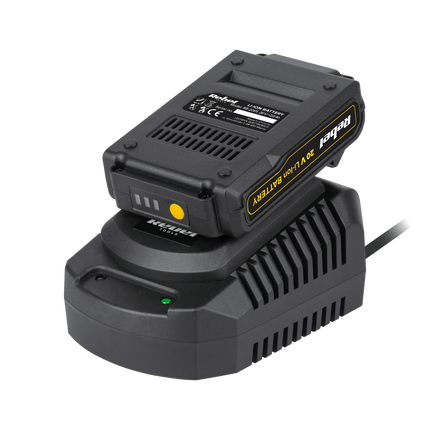Rebel 20V 2 Ah Li-Ion Accu heggenschaar inclusief accu en oplader 1400 slagen/min RB-5001