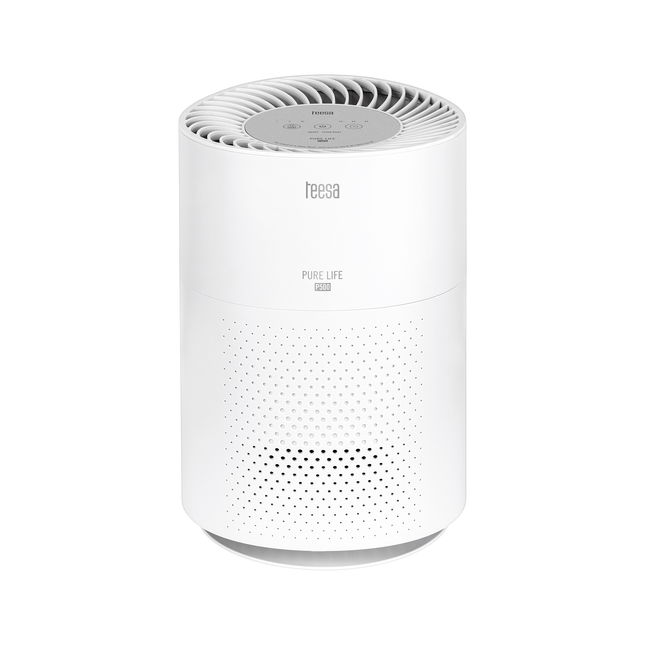 Teesa Luchtreiniger Pure Life P500 – HEPA Filter & Koolstoffilter – Luchtzuiveraar voor Slaapkamer, Woonkamer of Kantoor – Verwijdert Allergenen, Fijnstof, Geuren & Rook – Stil en Efficiënt