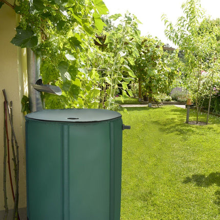 Trendmix 200 L Opvouwbare Regenwatertank/ Regenton - PVC met Aftapkraan en Filter  - Groen