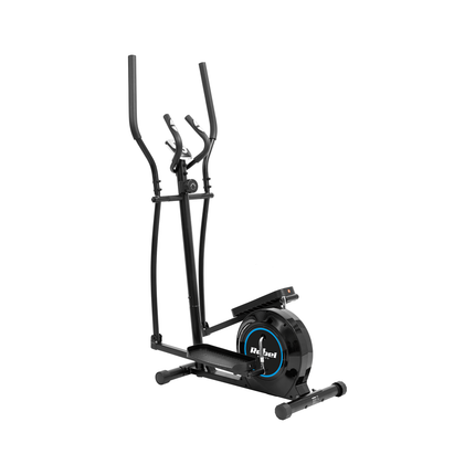 Rebel Active Magnetische Crosstrainer - Elliptische Trainer LCD-Display Hartslagsensoren 8 Weerstandsniveaus – Zwart