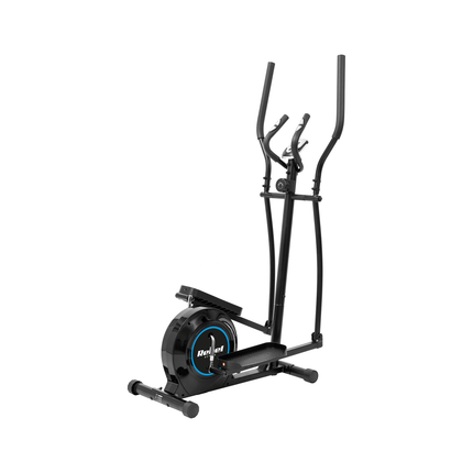 Rebel Active Magnetische Crosstrainer - Elliptische Trainer LCD-Display Hartslagsensoren 8 Weerstandsniveaus – Zwart