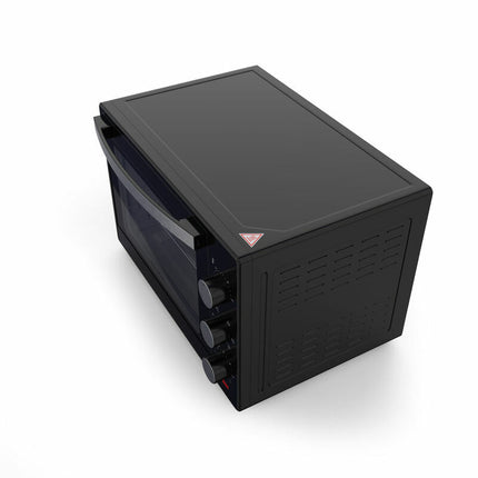 Brock Electronics Elektrische Mini Oven 30L – Vrijstaande Convectie Grill Oven 1600W - Zwart