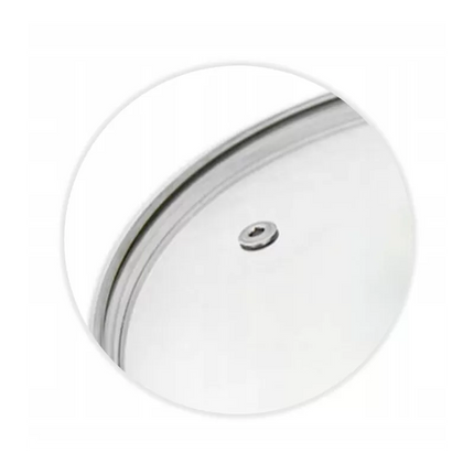 Pannendeksel 16 cm van Glas – Universeel Glazen Deksel voor Kookpan, Steelpan en Sauspan