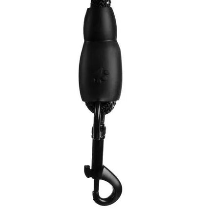 Trainingslijn Hond 5 Meter – Reflecterende Hondenriem – 12 mm Dik Touw – Zwart