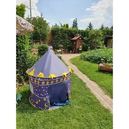 Kindertent Kasteel 135 cm – Speeltent voor Kinderen – Binnen & Buiten – Blauw