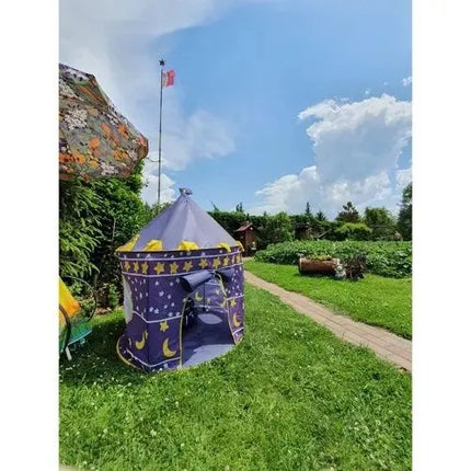 Kindertent Kasteel 135 cm – Speeltent voor Kinderen – Binnen & Buiten – Blauw