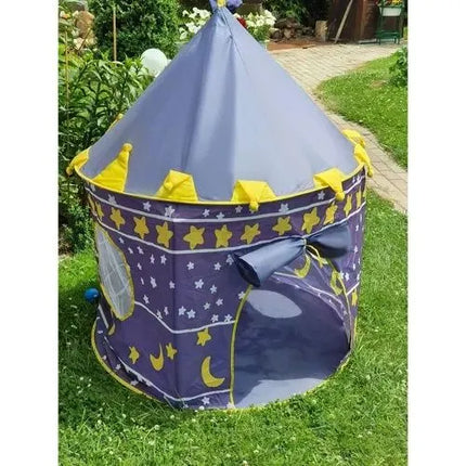 Kindertent Kasteel 135 cm – Speeltent voor Kinderen – Binnen & Buiten – Blauw